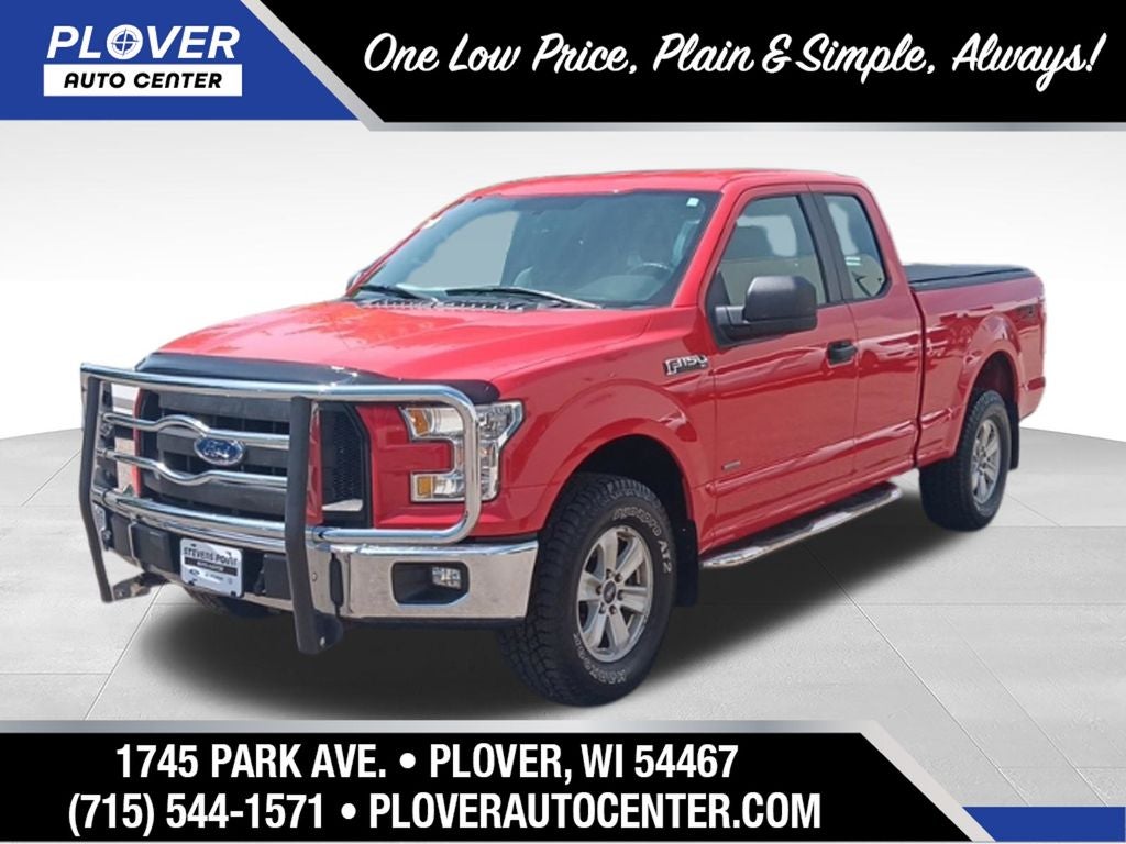 2016 Ford F-150 XL in Race Red — front three-quarter view