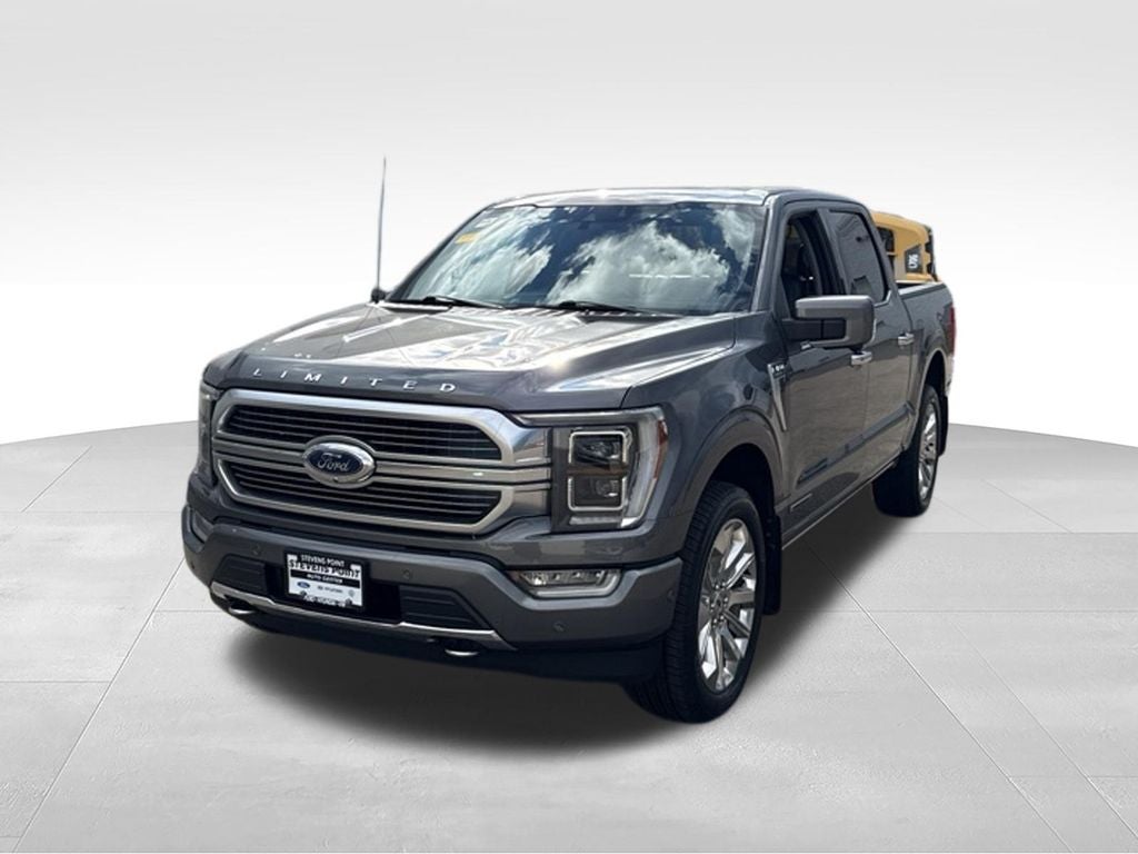 2021 Ford F-150 — rear three-quarter view