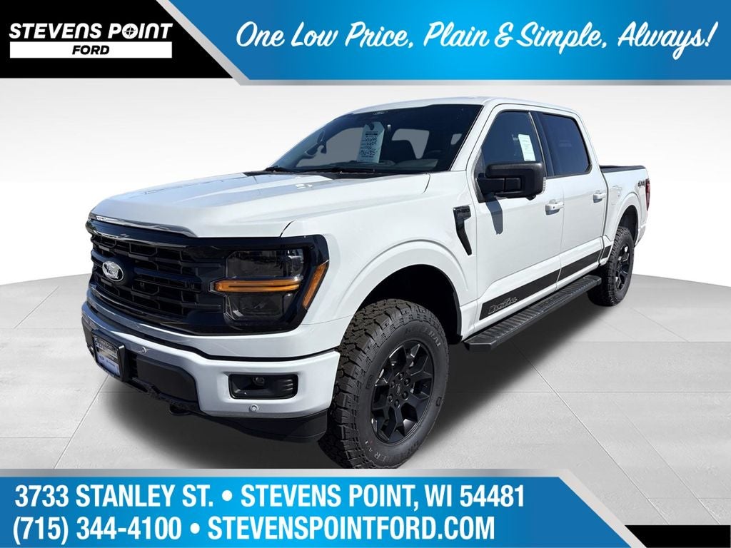 2026 Ford F-150 XLT in Avalanche — front three-quarter view